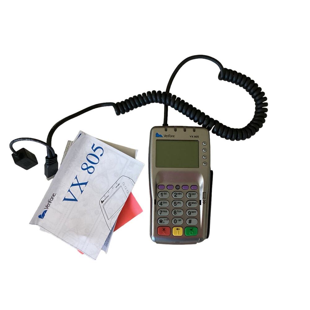 Verifone NIB 2015 Model SN 324-211-371 VX805 CTLS, SC 2SAM STD Keypad